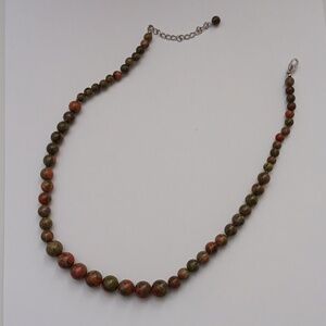 Natural Stone Bead Necklace